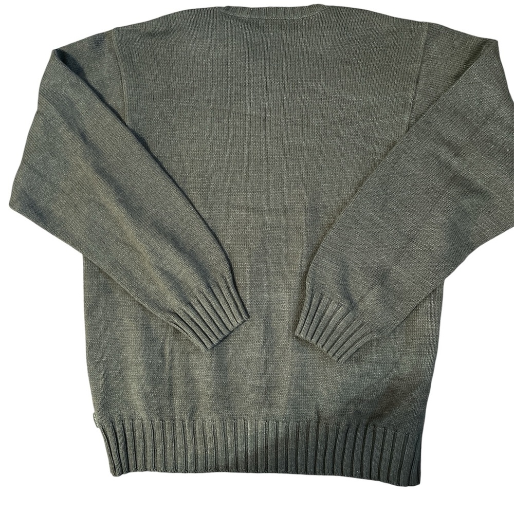 IZOD Men's Olive Crewneck Sweater NWT Sixe XL - Picture 5 of 7